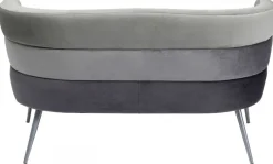 Sofa Sandwich 2 Os. 125 Cm Szara*KARE Design Outlet