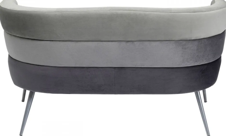 Sofa Sandwich 2 Os. 125 Cm Szara*KARE Design Outlet