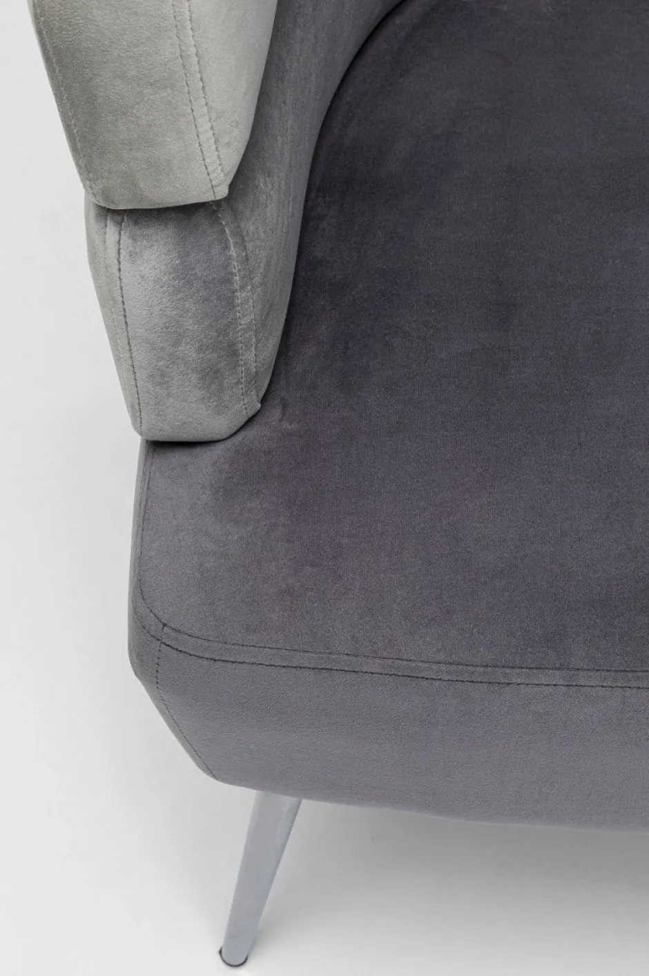 Sofa Sandwich 2 Os. 125 Cm Szara*KARE Design Outlet