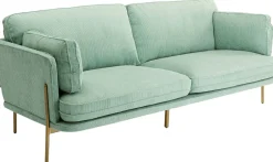 Sofa Shirly 3 Os. 221 Cm Miętowa*KARE Design Discount