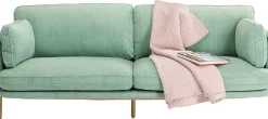 Sofa Shirly 3 Os. 221 Cm Miętowa*KARE Design Discount