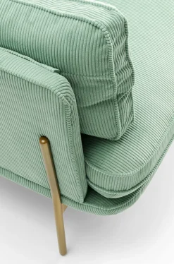 Sofa Shirly 3 Os. 221 Cm Miętowa*KARE Design Discount