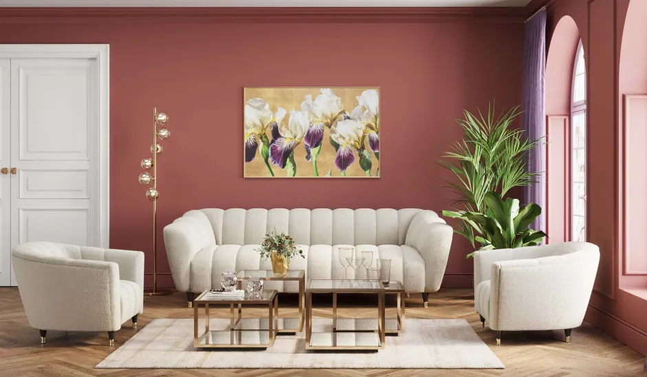 Sofa Spectra 3 Os. 245 Cm Biała*KARE Design Outlet