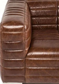 Sofa Square Dance 234x112 Cm Skóra Naturalna*KARE Design Outlet