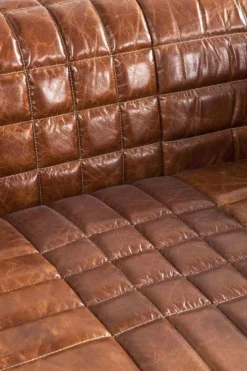 Sofa Square Dance 234x112 Cm Skóra Naturalna*KARE Design Outlet