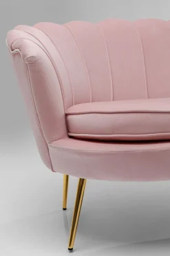 Sofa Water Lily 2-os. 132 Cm Jasnoróżowa*KARE Design