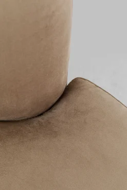 Sofa Welurowa 3-osobowa 233 Cm Beżowa*KARE Design Best