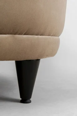 Sofa Welurowa 3-osobowa 233 Cm Beżowa*KARE Design Best