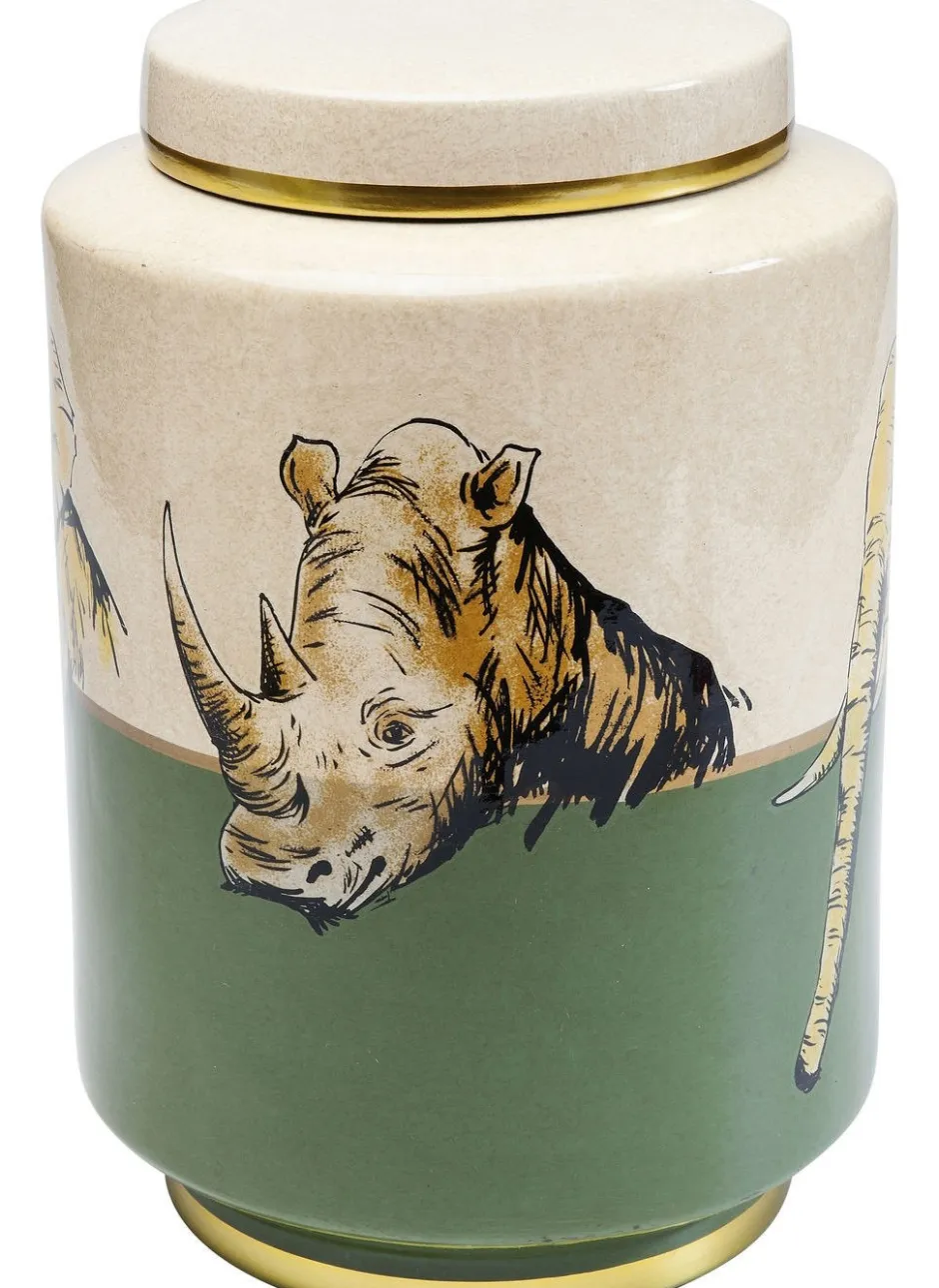 Słoik Dekoracyjny Wild Life Ø22x33 Cm Kolorowy*KARE Design New