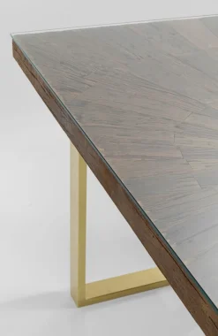 Stół Conley 180x90 Cm Nogi Mosiężne*KARE Design Online