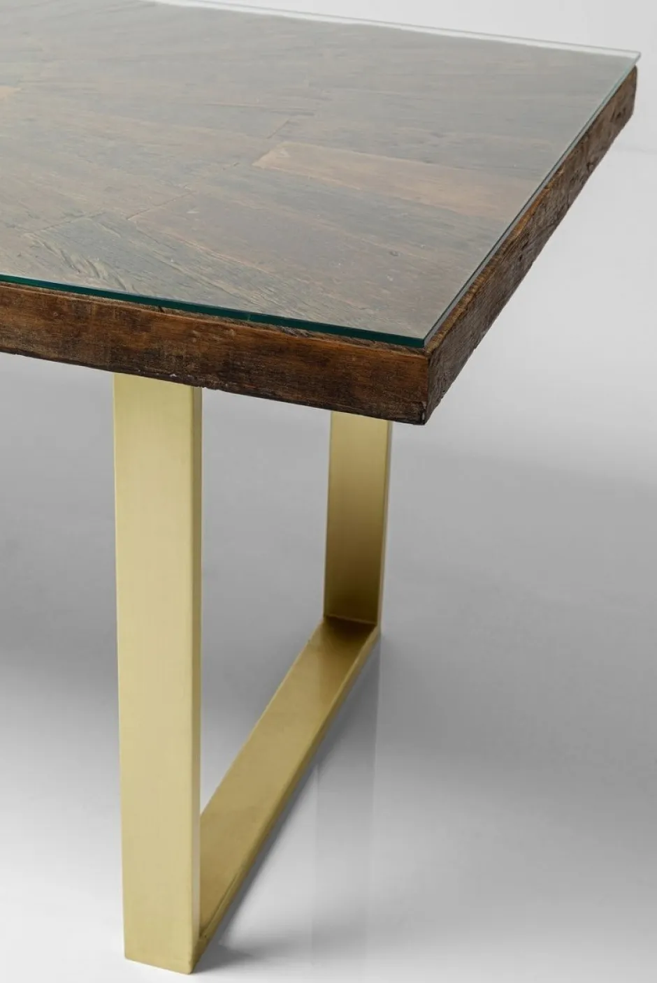 Stół Conley 180x90 Cm Nogi Mosiężne*KARE Design Online