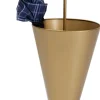 Stojak Na Parasole Złoty Stalowy Podstawa Z Kamienia Ø30x85 Cm*KARE Design Online