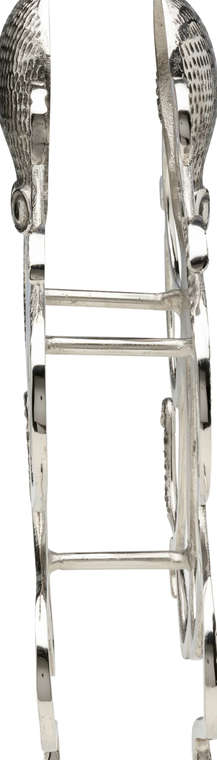 Stojak Na Wino Srebrny Z Aluminium Kształt Ośmiornicy 44x49 Cm*KARE Design New