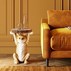 Stolik Animal Ms Cat 33x35 Cm Kolorowy*KARE Design Best
