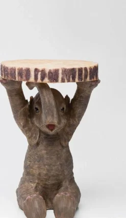 Stolik Elephant ∅36 Cm Brązowy*KARE Design