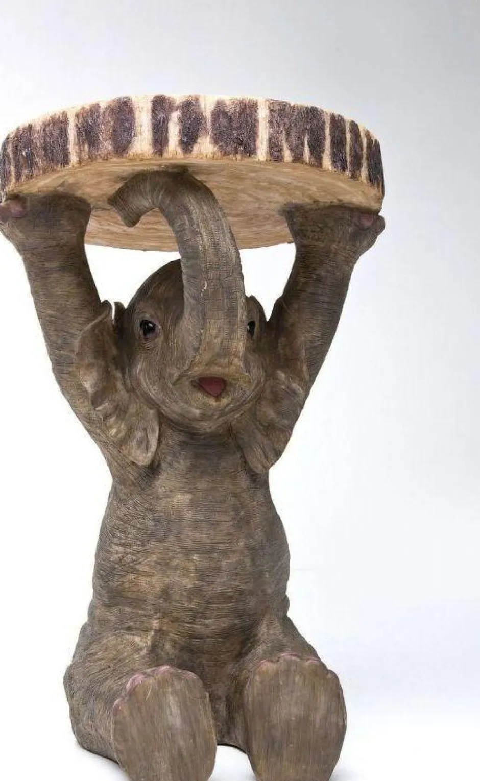 Stolik Elephant ∅36 Cm Brązowy*KARE Design
