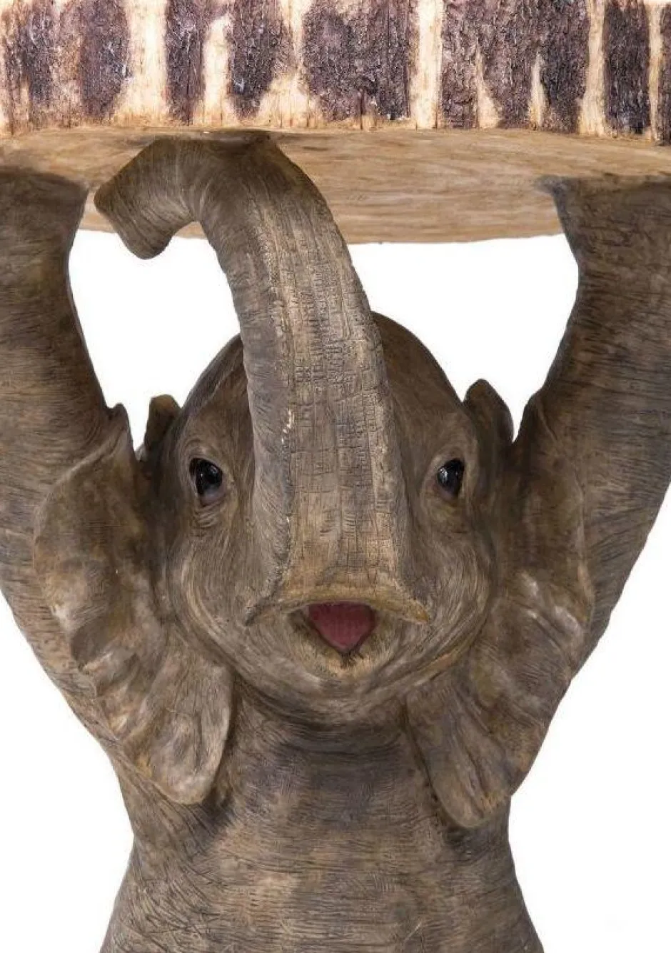 Stolik Elephant ∅36 Cm Brązowy*KARE Design