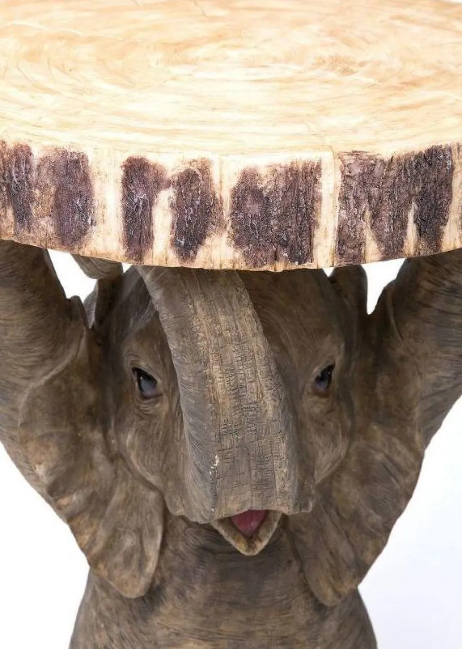 Stolik Elephant ∅36 Cm Brązowy*KARE Design