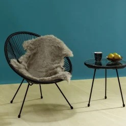 Stolik Kawowy Acapulco ∅50 Cm Czarny*KARE Design Online