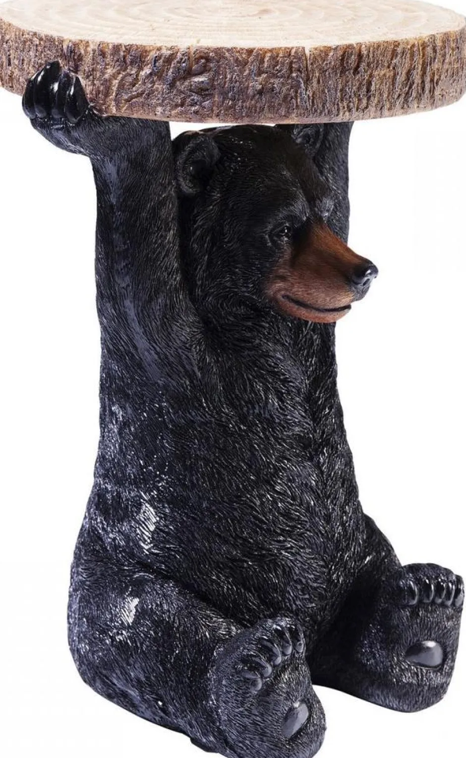 Stolik Kawowy Animal Mini Bear 25x36 Cm Czarny*KARE Design Clearance