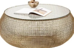 Stolik Kawowy Cesta Ø105 Cm Złoty*KARE Design New