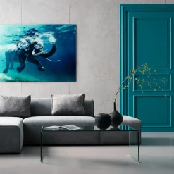 Stolik Kawowy Clear Club 120x60 Cm Ciemnoszary Transparentny*KARE Design Discount