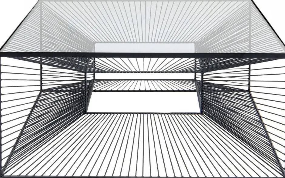 Stolik Kawowy Dimension 80x80 Cm Czarny*KARE Design Discount