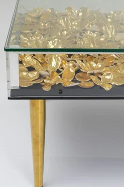 Stolik Kawowy Gold Flowers 120x60 Cm*KARE Design Clearance