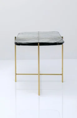 Stolik Kawowy Ice Double 63x46 Cm Blat Szklany*KARE Design