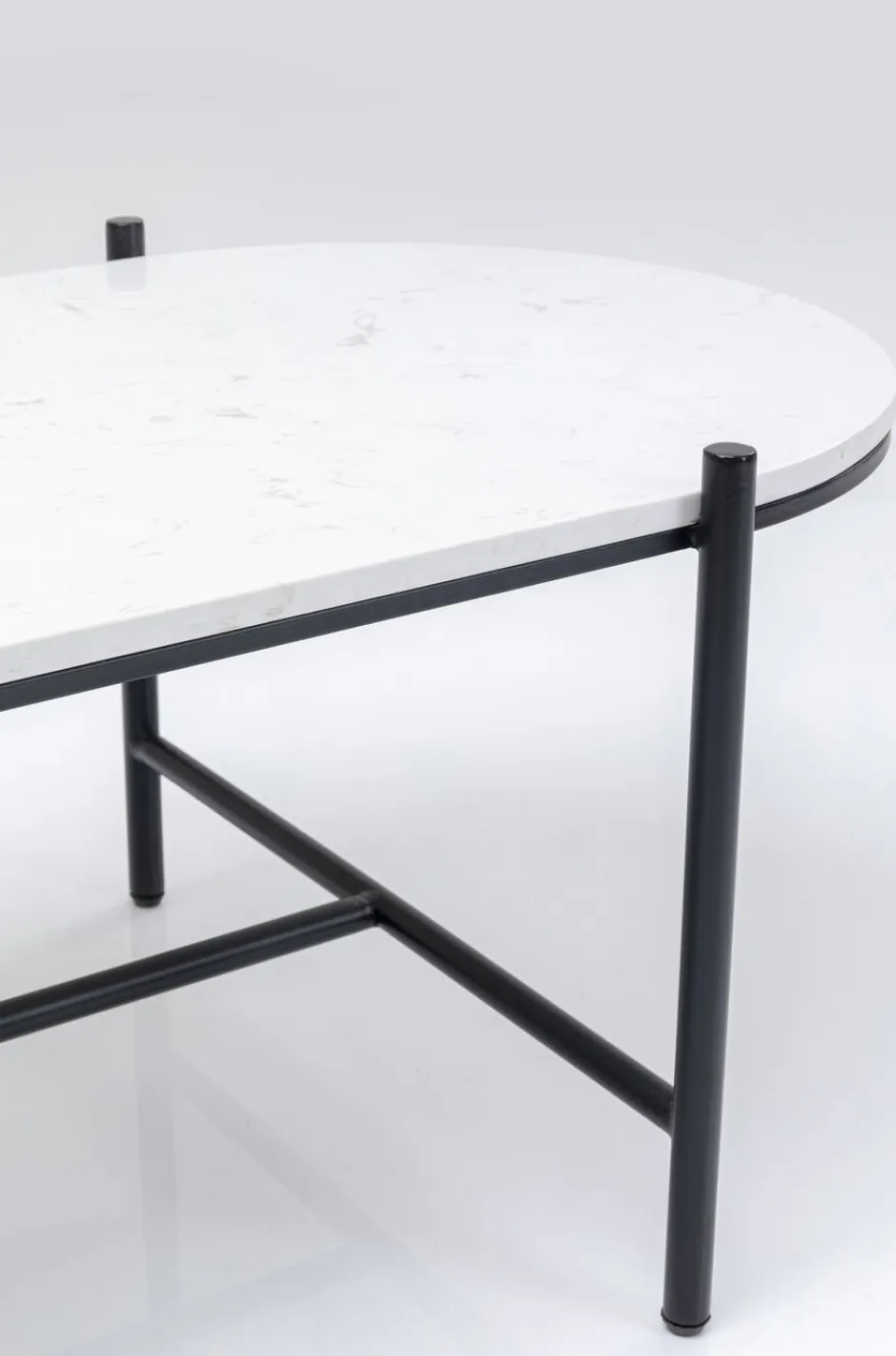 Stolik Kawowy Layered 128x55 Cm - Blat Marmur*KARE Design Discount
