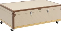 Stolik Kawowy Na Kółkach Rozkładany Tapicerowany 120x75 Cm*KARE Design Discount