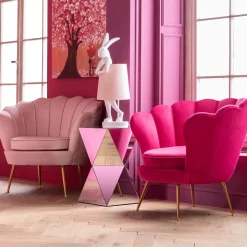 Stolik Luxury 32x54 Cm Lustrzany*KARE Design Outlet