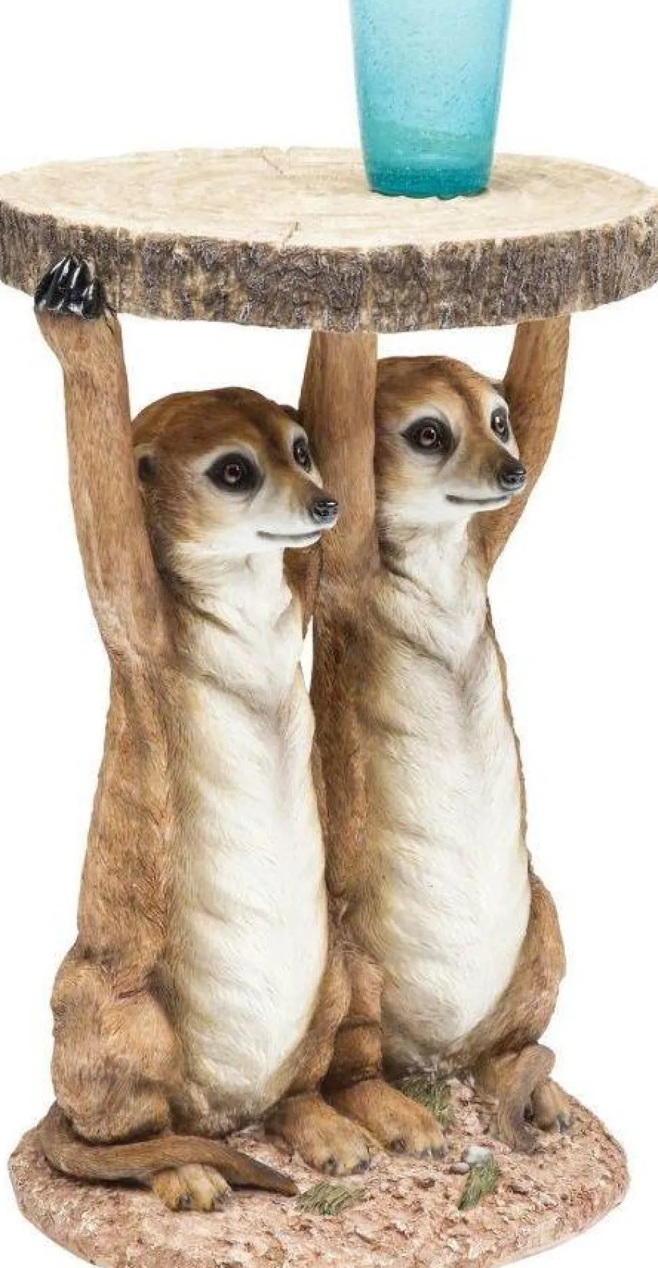 Stolik Meerkat Sisters Ø33 Cm Kolorowy*KARE Design Discount