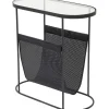 Stolik Mesh Journal 54x25 Cm Czarny*KARE Design Online