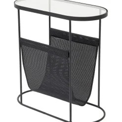 Stolik Mesh Journal 54x25 Cm Czarny*KARE Design Online