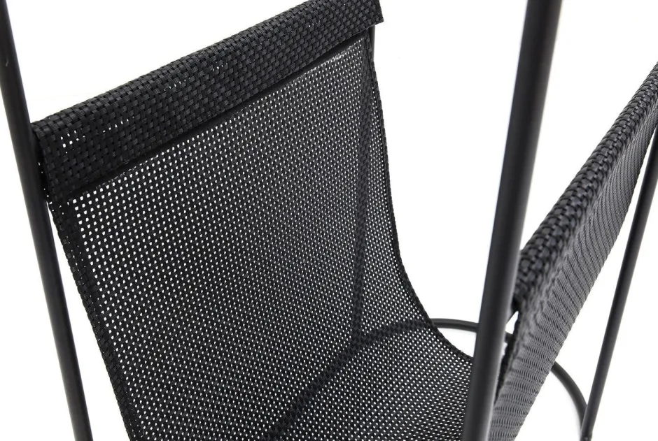 Stolik Mesh Journal 54x25 Cm Czarny*KARE Design Online