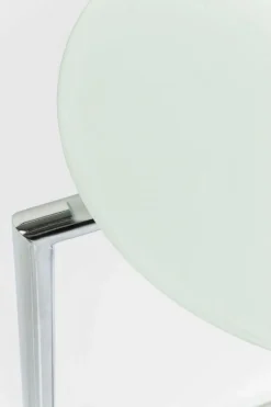 Stolik Pomocniczy Easy Living Ø46 Cm Transparentno-srebrny*KARE Design Discount