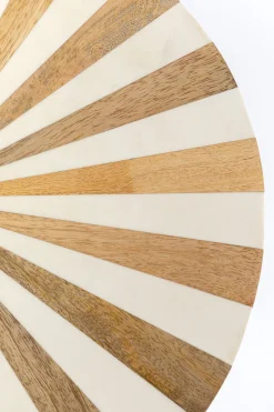 Stolik Pomocniczy MDF I Stal Biało-złoty Ø40x50 Cm*KARE Design Sale