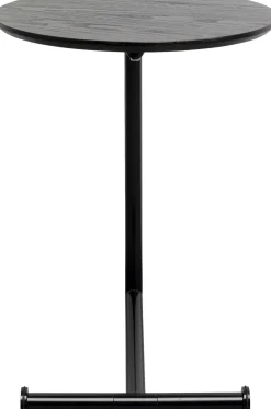 Stolik Pomocniczy Minimalistyczny Czarny Z Okrągłym Blatem Ø46 Cm*KARE Design Best