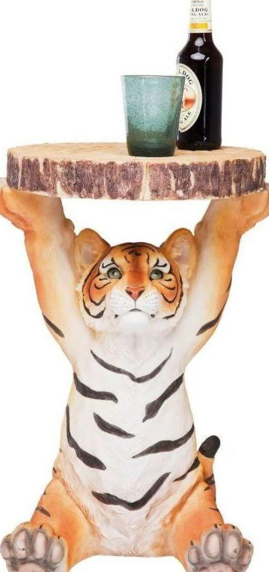 Stolik Tiger 37x35 Cm Kolorowy*KARE Design Clearance
