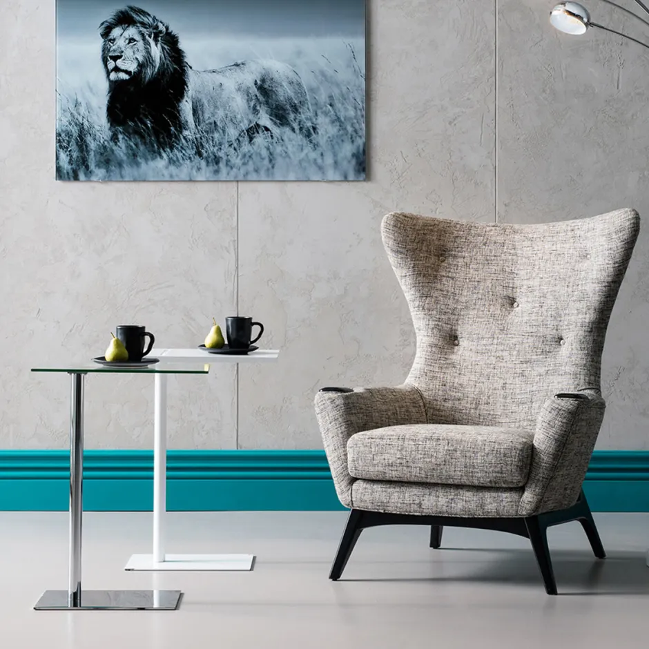 Stolik West Coast 50x34 Cm Transparentny*KARE Design New