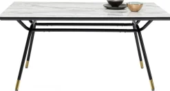 Stół South Beach 160x90 Cm Blat Szklany*KARE Design New