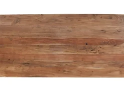 Stół Symphony Walnut 180x90 Cm Akacja Nogi Chromowe*KARE Design Discount