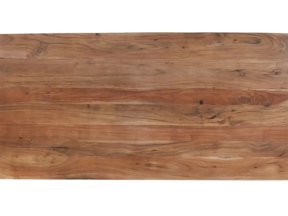 Stół Symphony Walnut 180x90 Cm Akacja Nogi Chromowe*KARE Design Discount