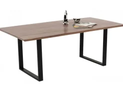 Stół Symphony Walnut 160x80 Cm Akacja Nogi Czarne*KARE Design Discount