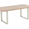 Stół Symphony 180x90 Cm Akacja Nogi Srebrne*KARE Design Discount