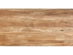Stół Symphony 180x90 Cm Akacja Nogi Srebrne*KARE Design Discount