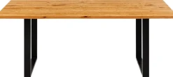 Stół Symphony 180x90 Cm Dąb - Nogi Czarne*KARE Design Outlet