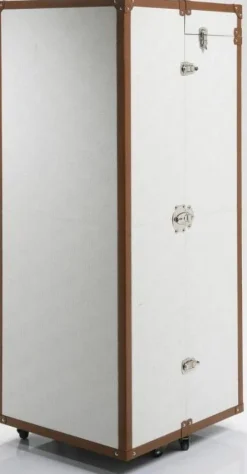 Szafa Cosmopolitan 63x145 Cm Biało-brązowa*KARE Design New