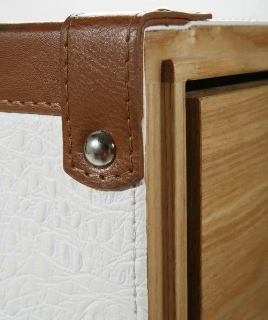 Szafa Cosmopolitan 63x145 Cm Biało-brązowa*KARE Design New